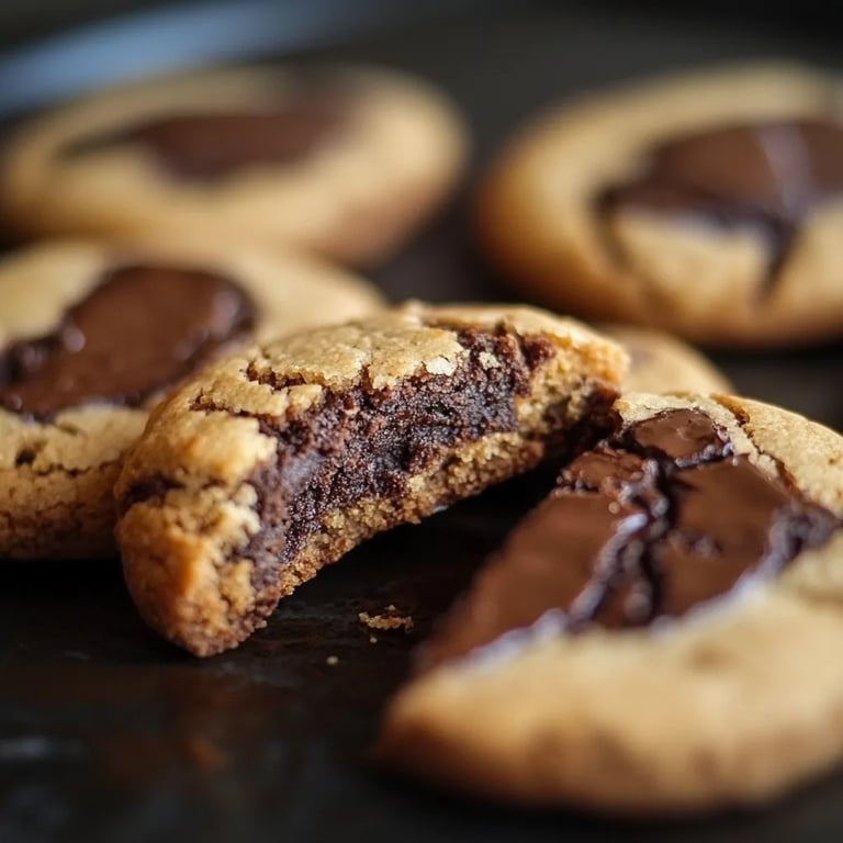 Zartschmelzende Brownie-Cookies
