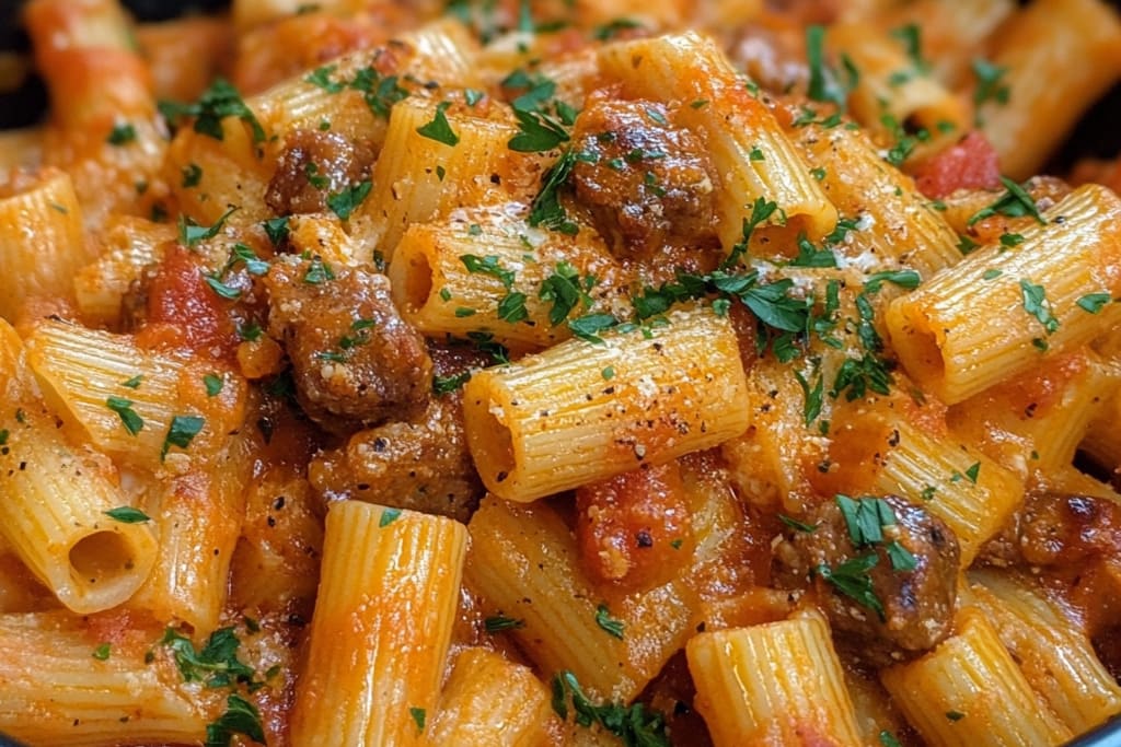 Savor the Richness of Instant Pot Sausage Rigatoni: An Incredible 5-Step Recipe