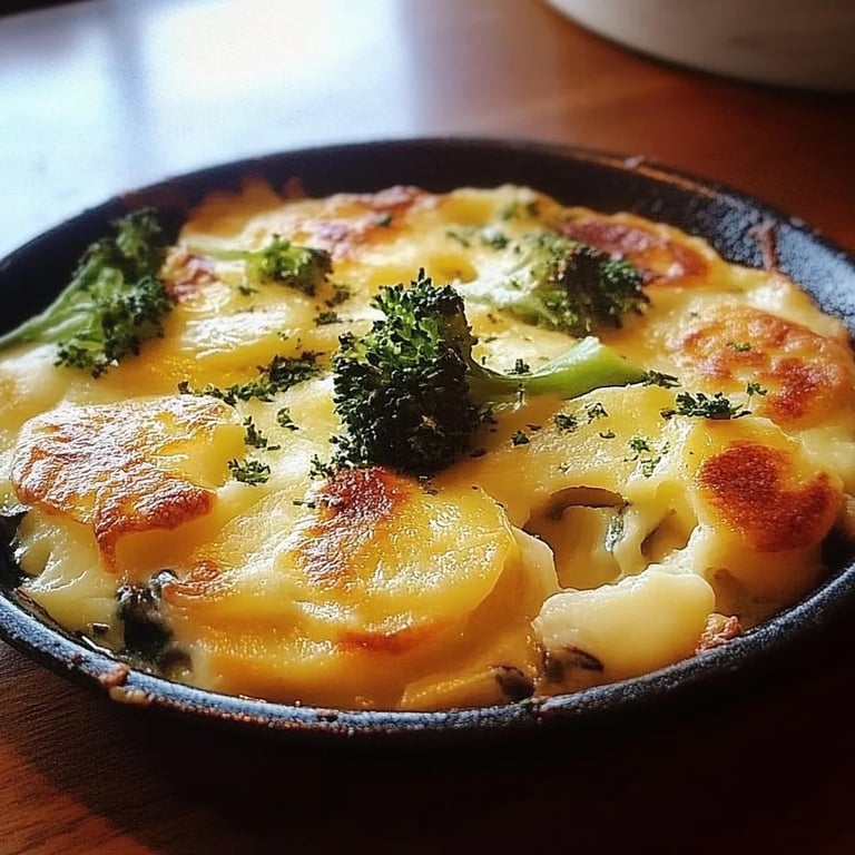 Brokkoli-Kartoffel-Auflauf