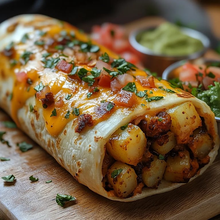 Burritos au fromage et aux pommes de terre : Une Recette Incroyable Ultime