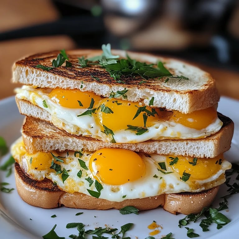 Ägg och ostsmörgås: Ett fantastiskt ultimatum till frukost