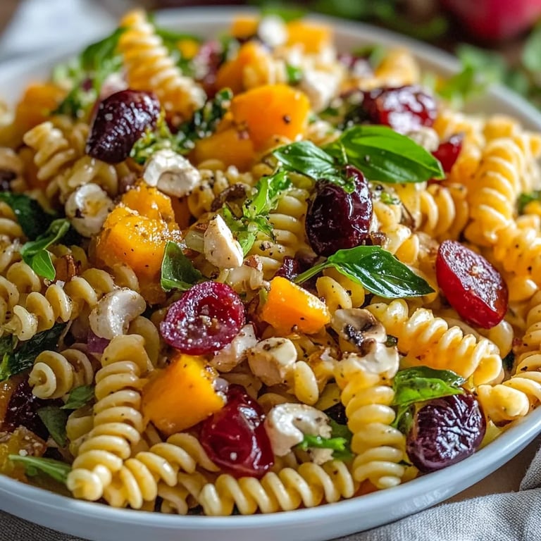 Fall Harvest Pasta Salad