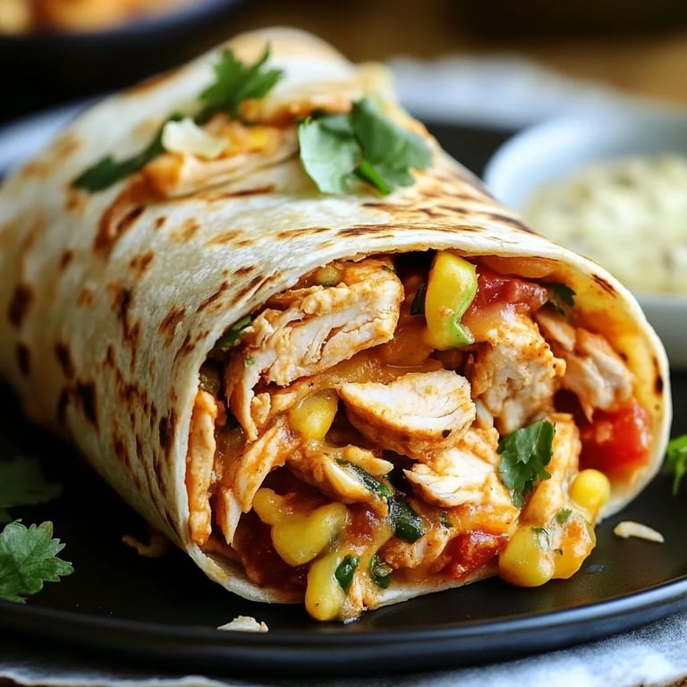 Southwest Hähnchen Wrap