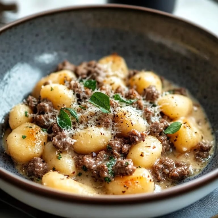 Creamy Ground Beef Gnocchi: An Amazing Ultimate Recipe