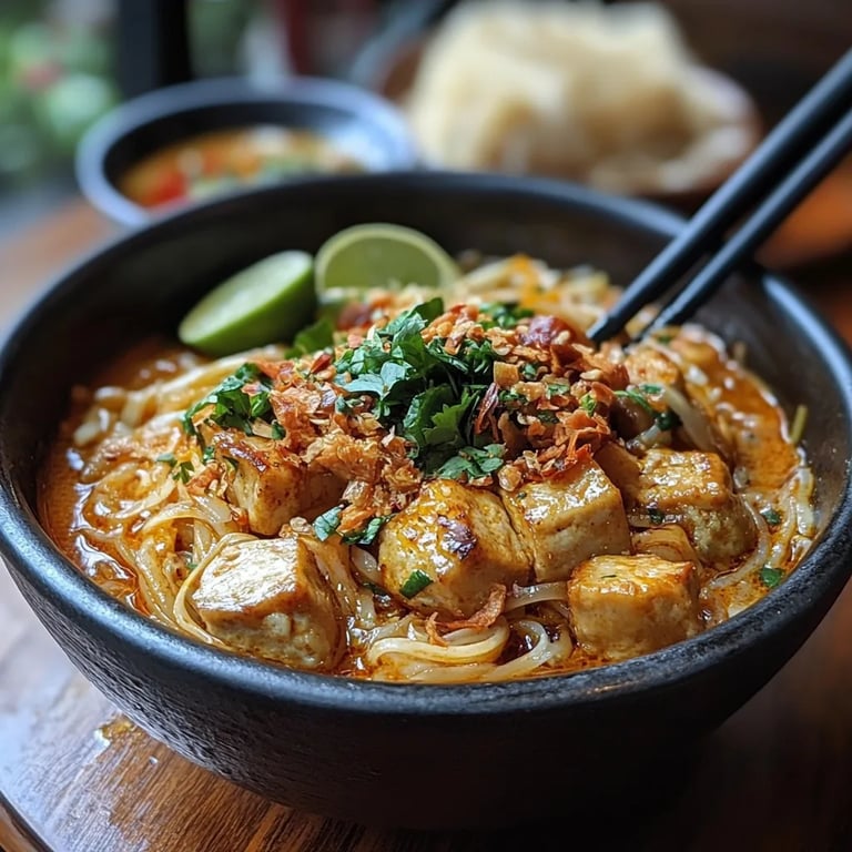 Khao Soi Thai-Nudeln: Ein Unglaubliches Ultimatives Rezept für 4 Personen