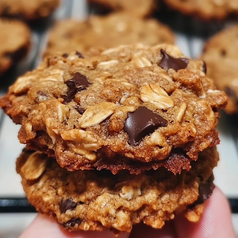 Cookies aux flocons d'avoine