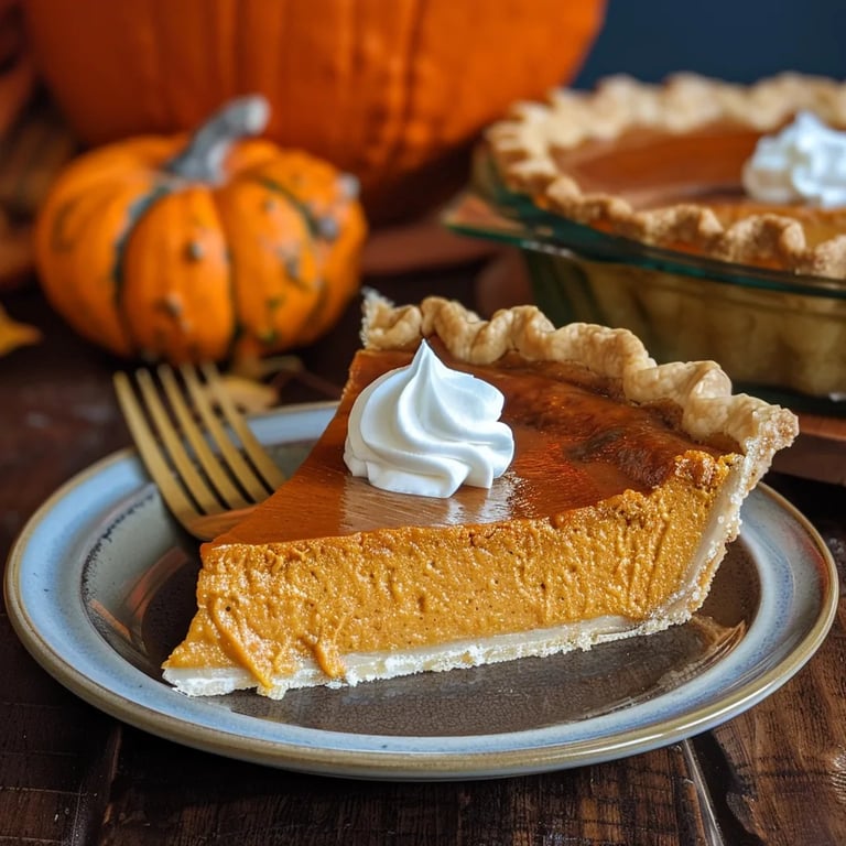 Easy Thanksgiving Pumpkin Pie Recipe