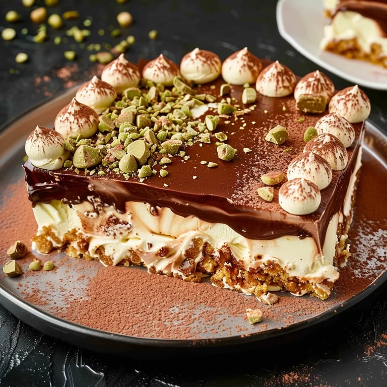 Dubai Chocolate Tiramisu