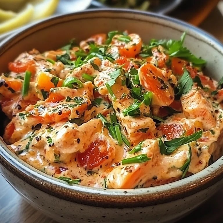 Smoked & Spicy Salmon Dip