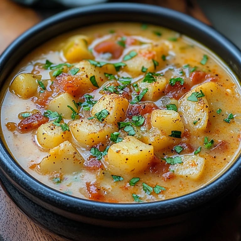 Sopa de Batata Cajun na Panela Lenta: Uma Receita Incrível e Definitiva