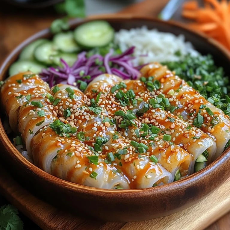 Salada de Rolinhos Primavera com Molho de Amendoim: Uma Receita Incrível e Definitiva