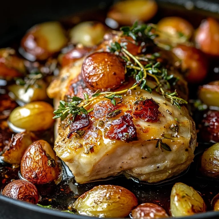 Rosenkohl mit Ahornsirup und Speck