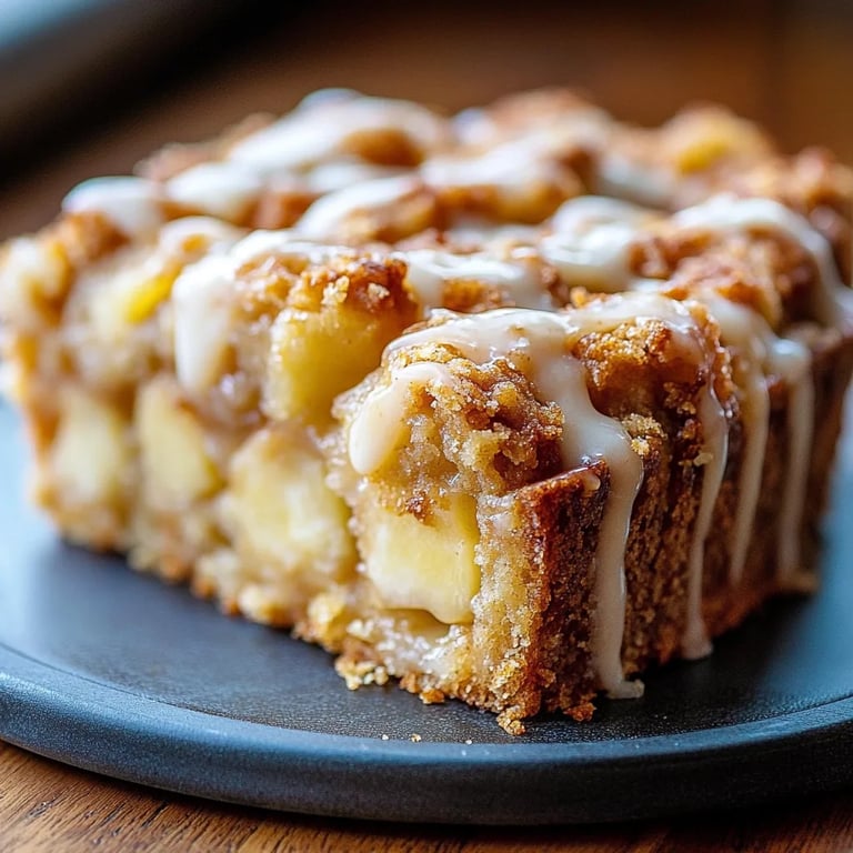 Saftiger Apfel-Zimt-Crumble-Kuchen