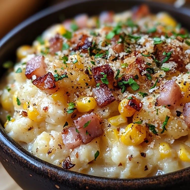 Sweet Corn Risotto w/ Crispy Pancetta: An Incredible Ultimate Recipe