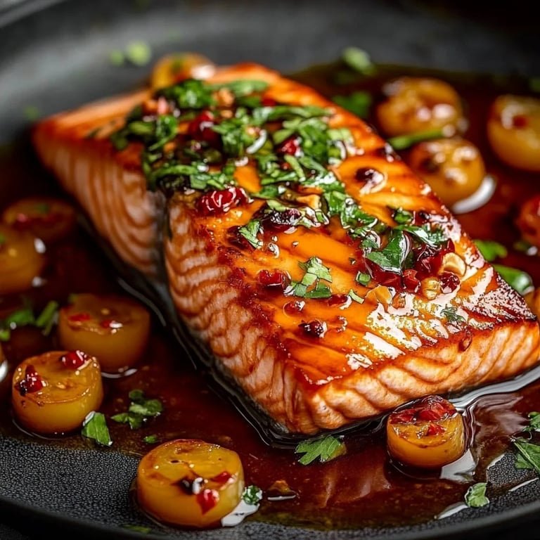 Hot Honey Salmon