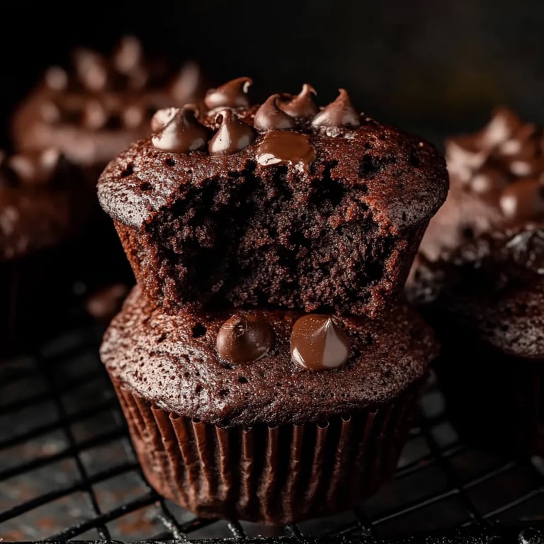 Double Chocolate Muffins