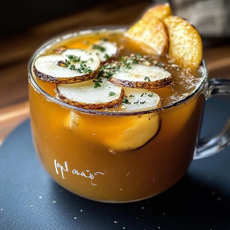 Köstlicher Bratapfelpunsch mit Schuss