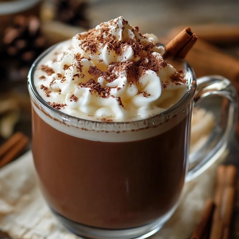 Winter Spiced Hot Chocolate
