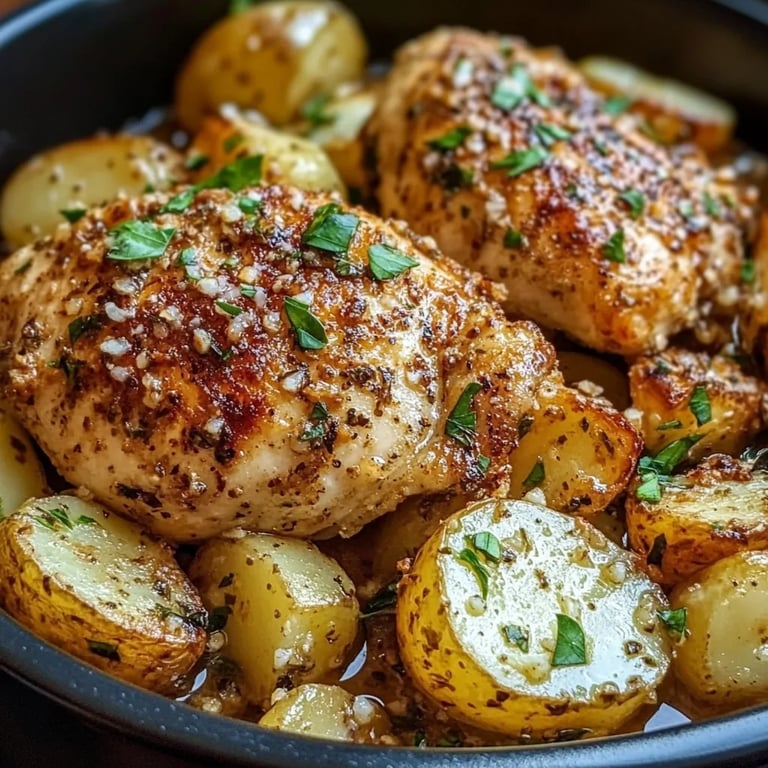 Crockpot Garlic Parmesan Chicken and Potatoes: An Incredible Ultimate Recipe