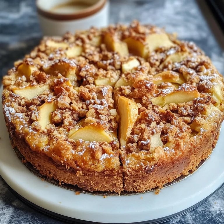 Omas Apfelkuchen mit Streusel