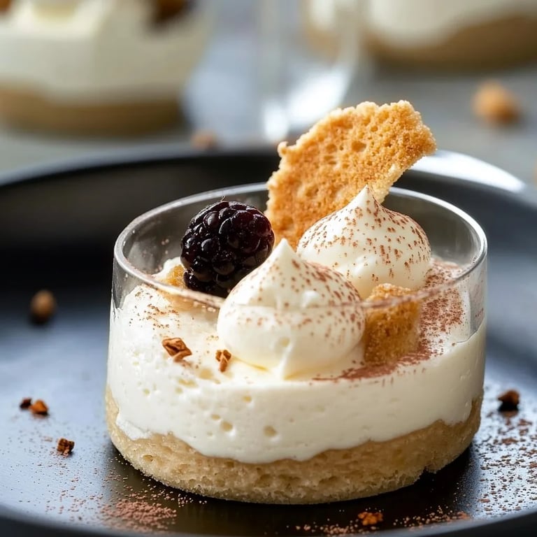 Cremige Spekulatius-Mousse