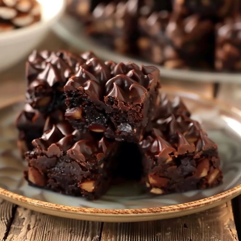 PINE CONE BROWNIES