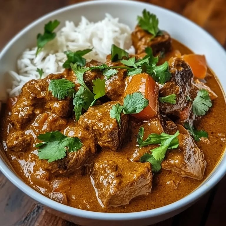 Slow Cooker Beef Coconut Curry