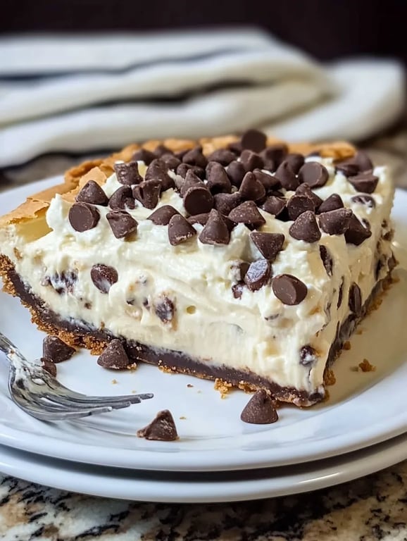Chocolate Chip Cannoli Pie