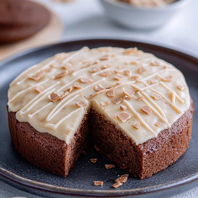 Einfacher Kokoskuchen mit Schoko