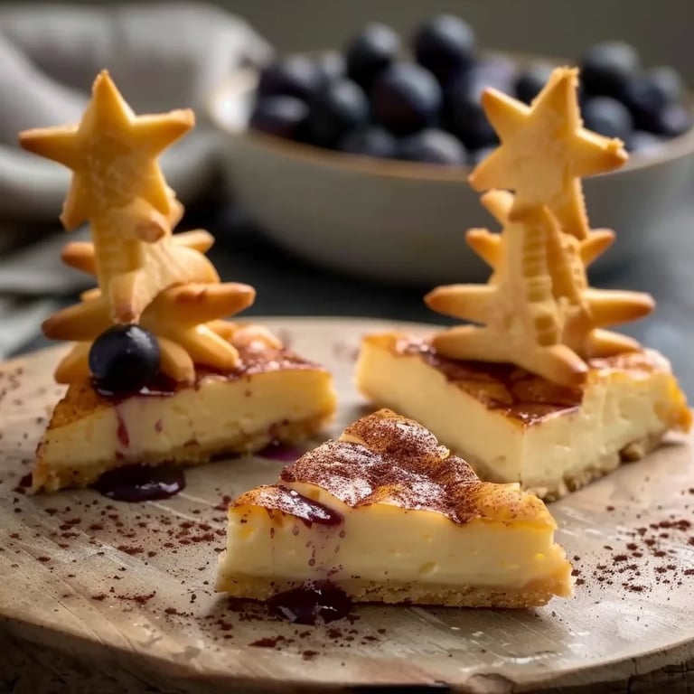 Weihnachtlicher Brie im Teig