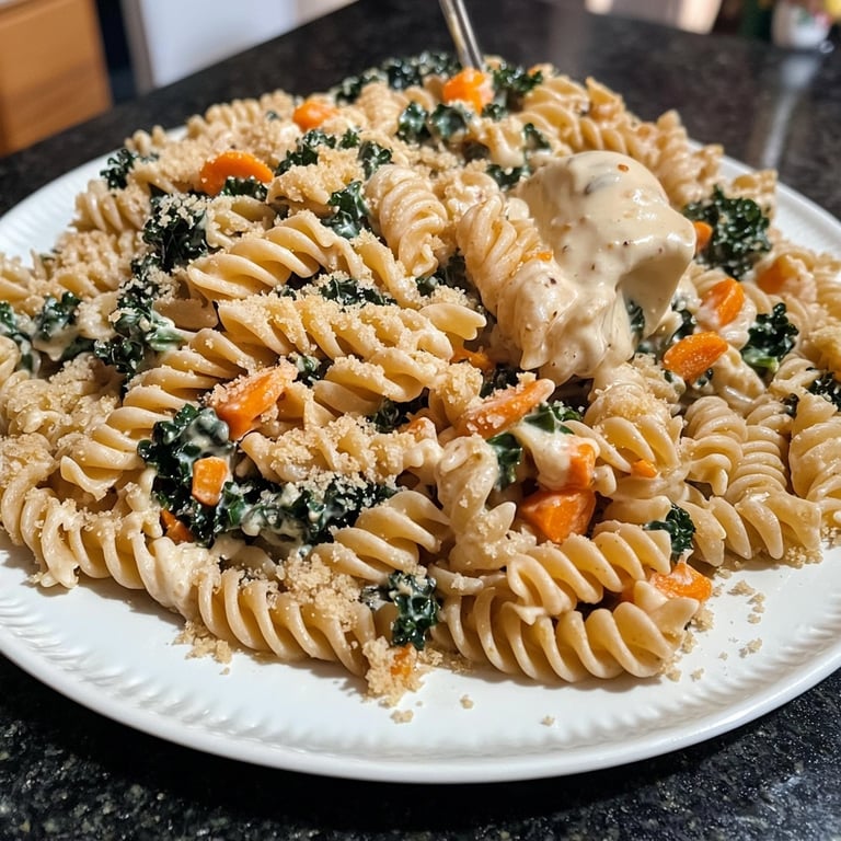 Schnelle-und-Einfache One-Pot-Pasta mit Wintergemüse