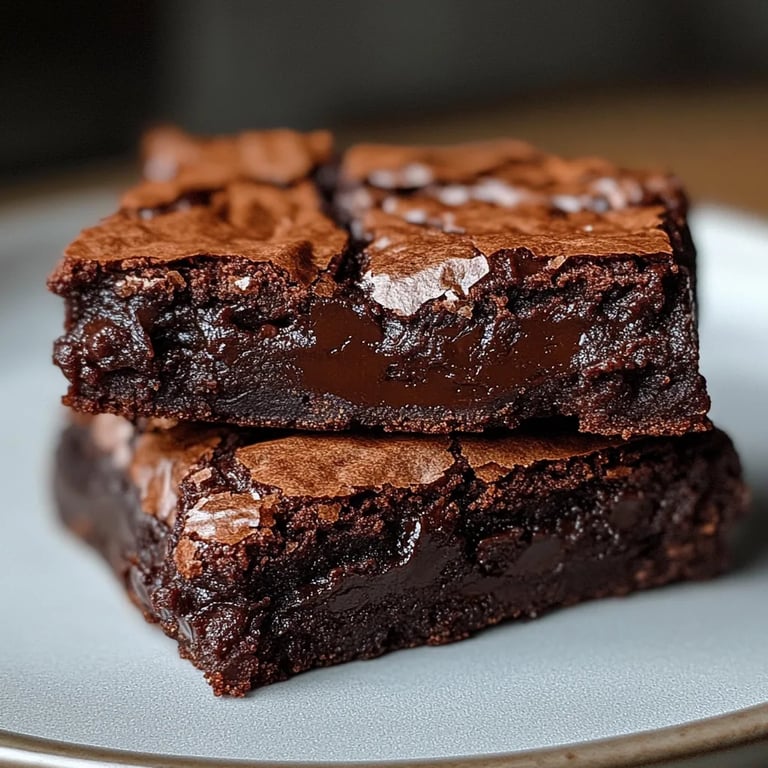 Fudgy Schokoladen-Brownie-Kekse