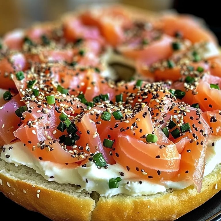 Smoked Salmon Bagel Dip