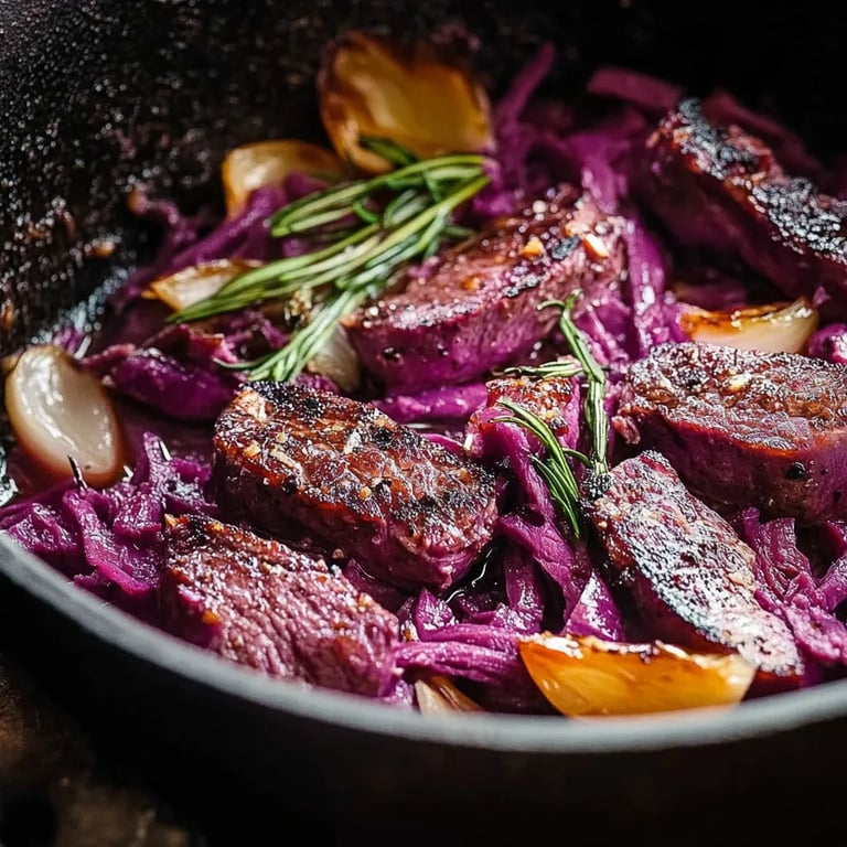 Klassischer Rotkohl