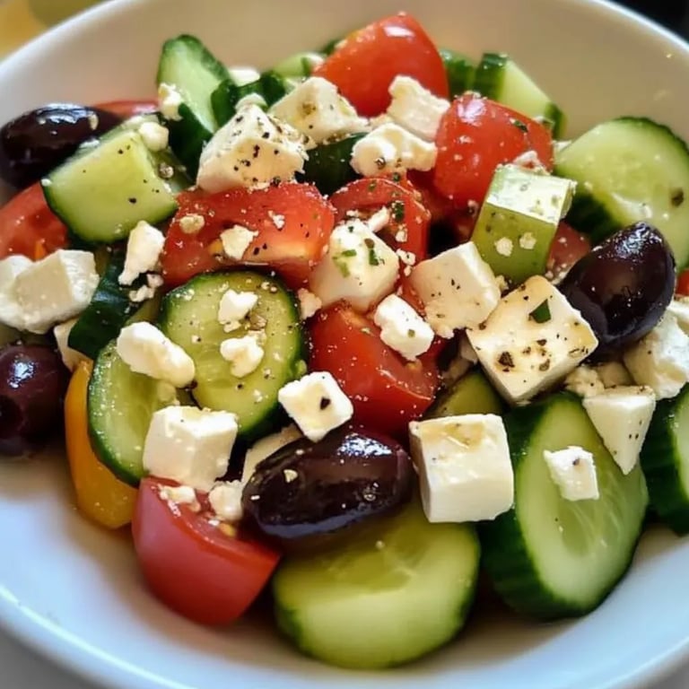 Greek Salad: An Amazing Ultimate Recipe for 7 Delightful Servings