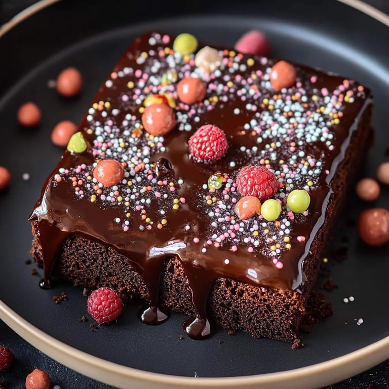 Saftiger Schokokuchen vom Blech