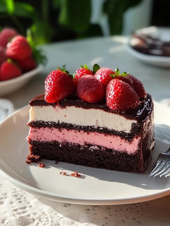 Strawberry Chocolate Cake