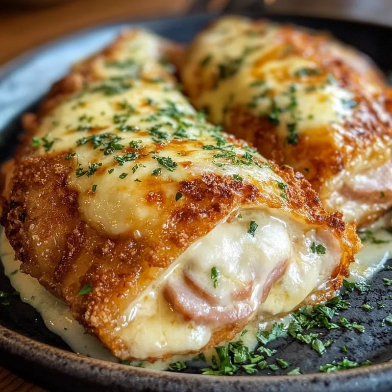 Pechugas de Pollo Rellenas de Jamón y Queso: Una Increíble Receta Última