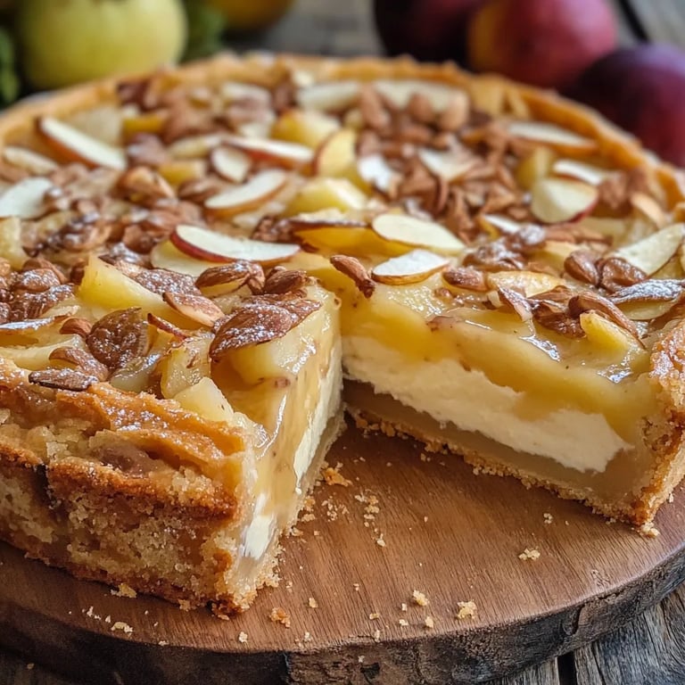 Bester Apfel Pudding Kuchen