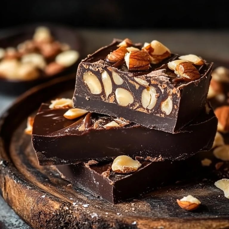 Zuckerfreie Schoko-Erdnussriegel