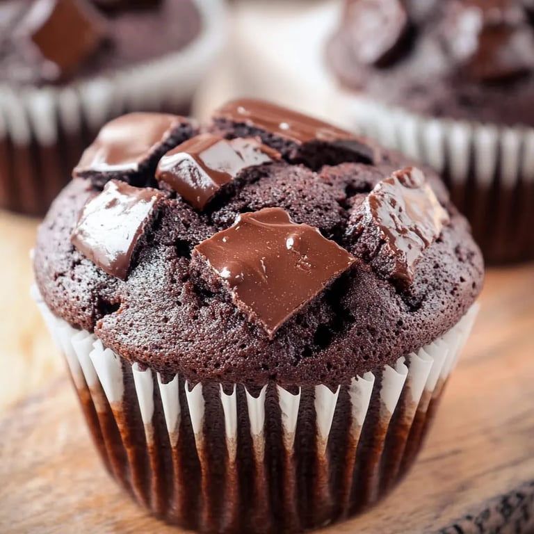 Super saftige Schoko-Muffins