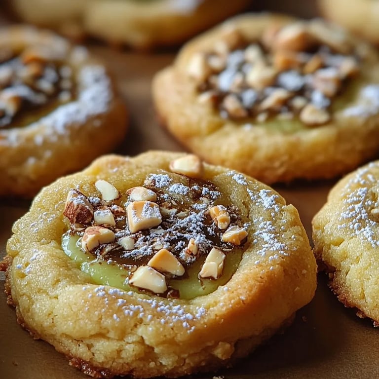 Pistachio Cream Cookies