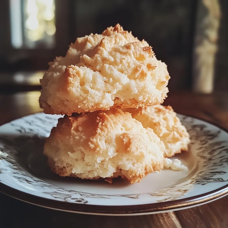 Omas Kokosmakronen - supersaftig