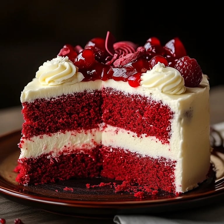 Enchanted Red Velvet Cake