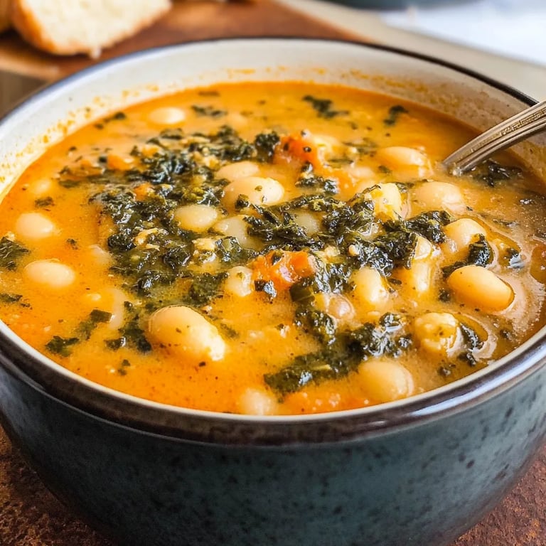 Ribollita: Toskanischer Bohneneintopf mit Grünkohl