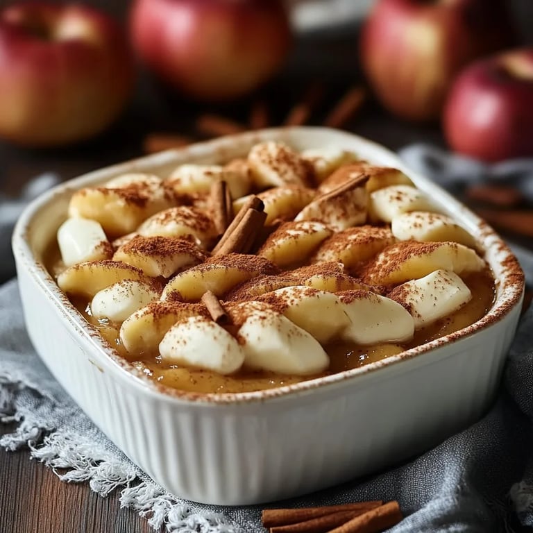 Bratapfel Zimt Creme