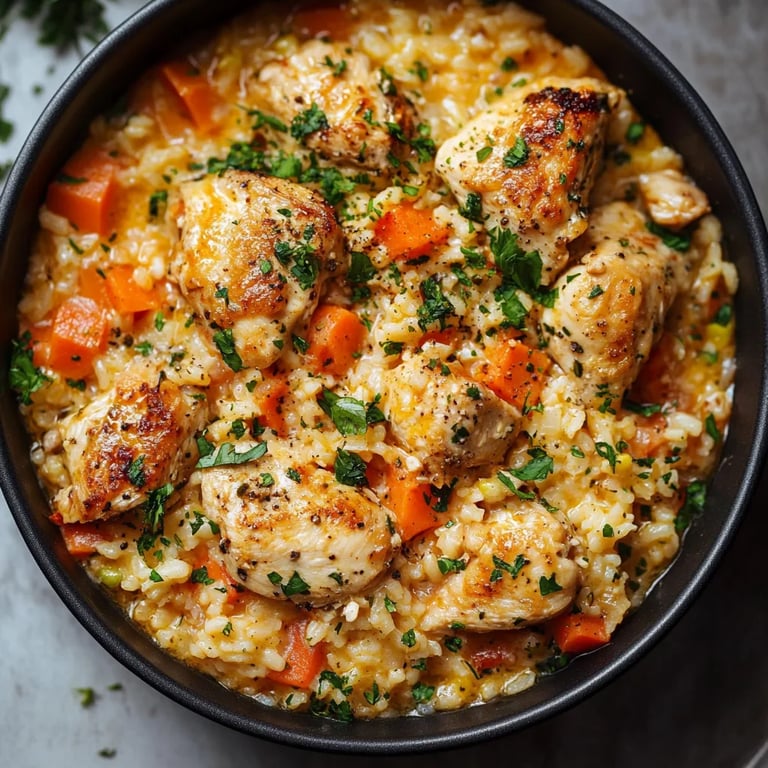 Cozy One-Pot Chicken & Rice (Gluten-Free)