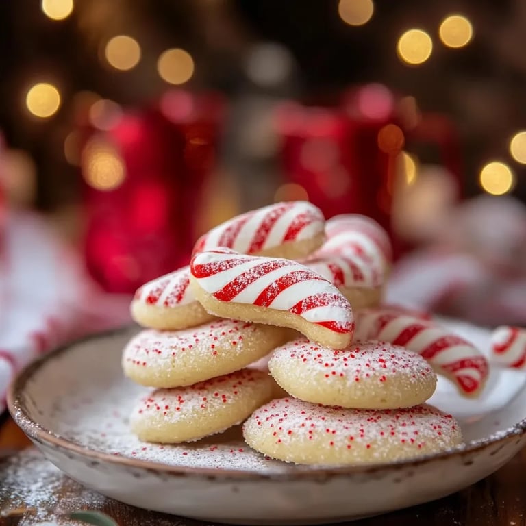 Candy Cane Cookies