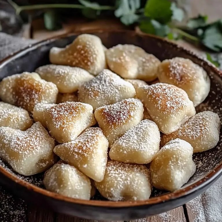 Rahmplätzchen Nur drei Zutaten und sowas von lecker!