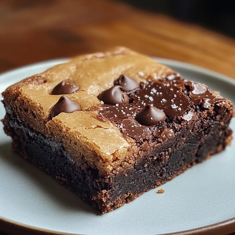 Brookies-Kekse – Browned Butter Blondie